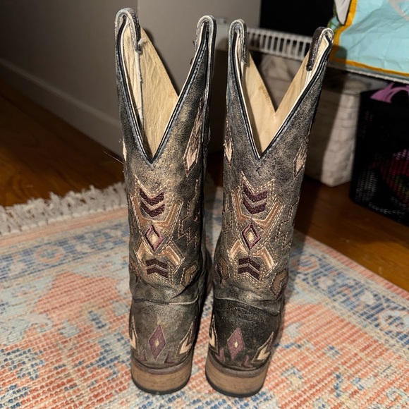 Circle G Women's square toe boots - Picture 3 of 4